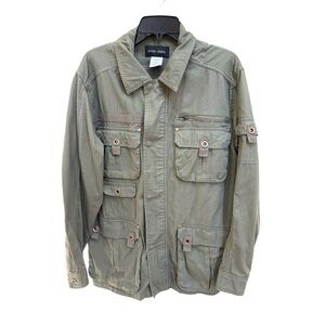 Stone Creek Men’s Utility Cargo Jacket for Fishing and Hunting, NWOT, M